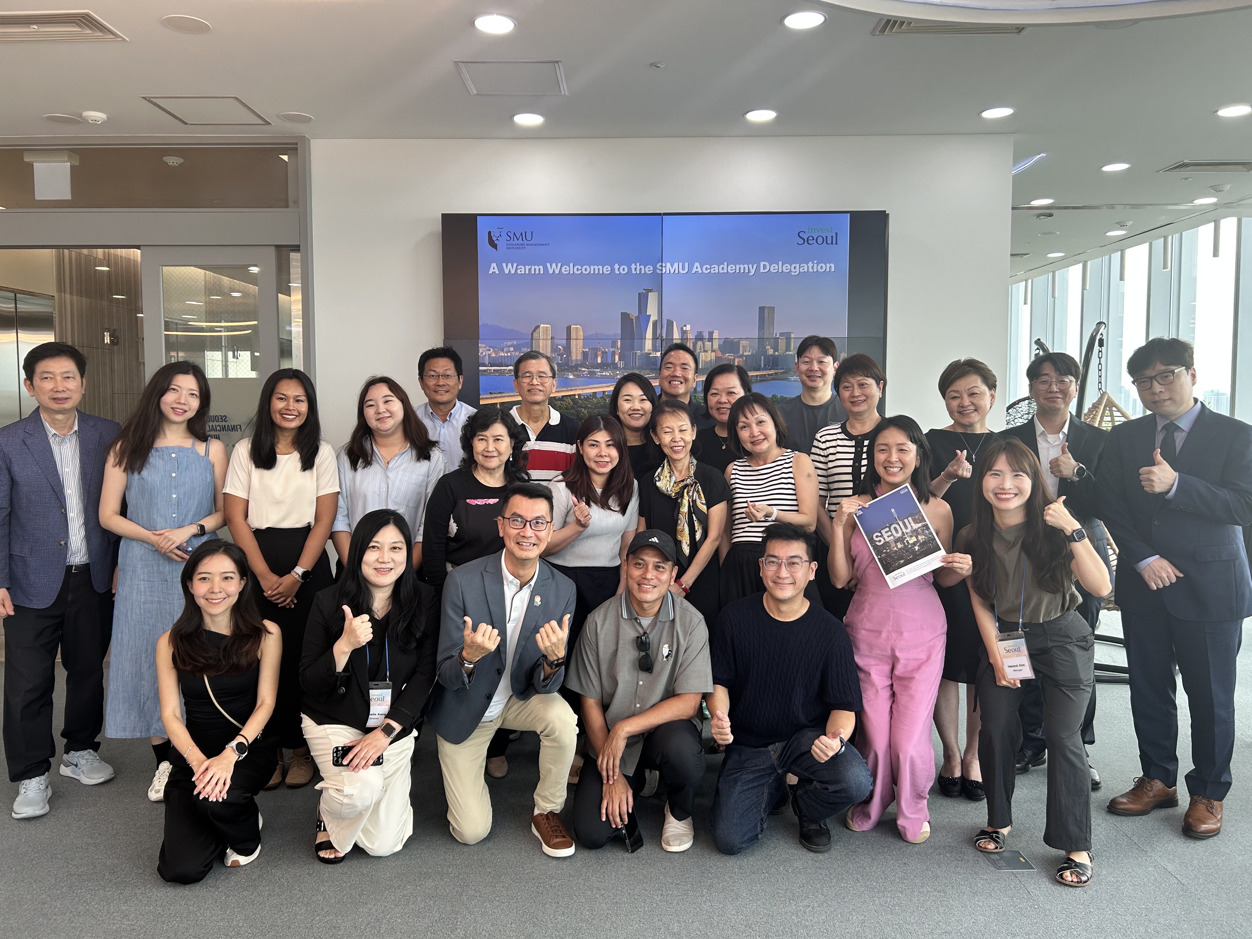Invest Seoul Hosts Second Seoul Investment Environment Workshop for SMU Delegation